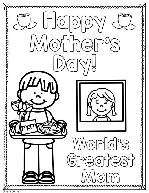 Printable Mother S Day Worksheets Pdf